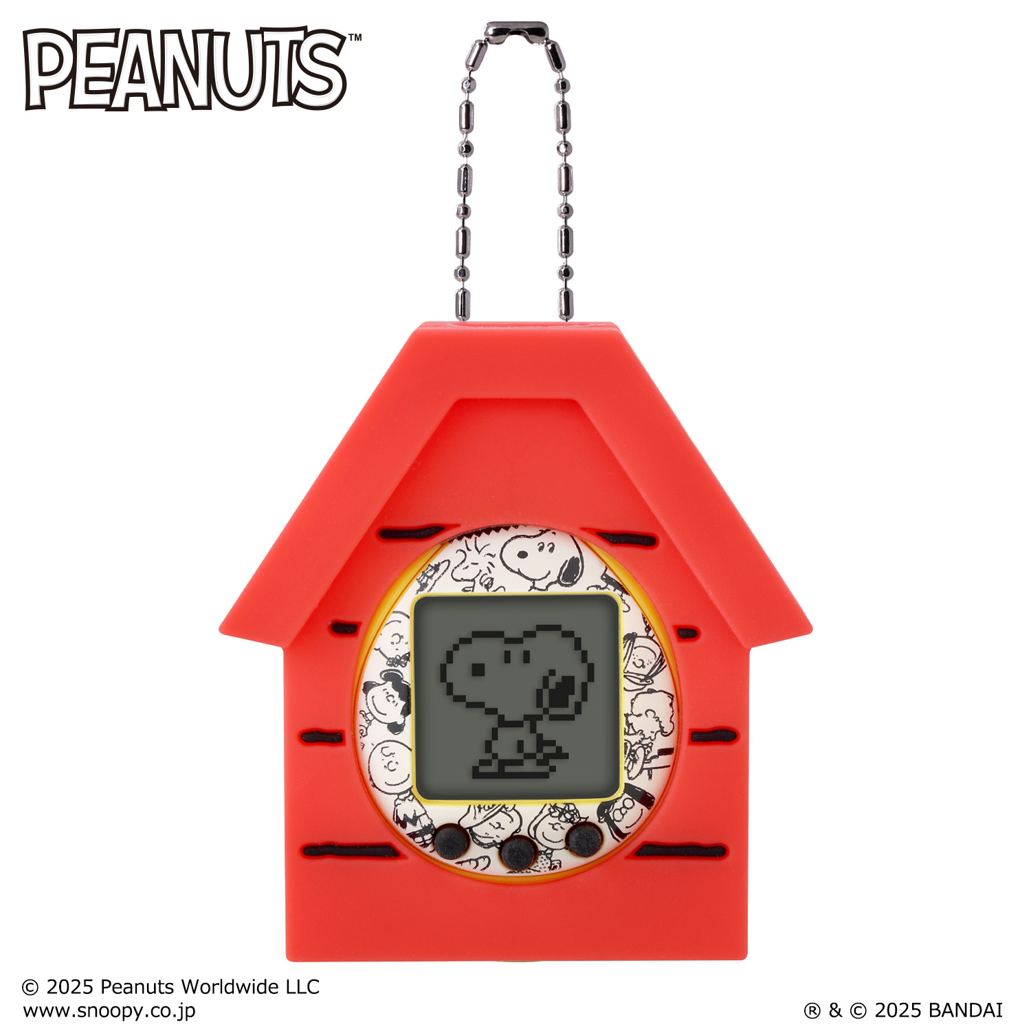 Peanuts Tamagotchi_ケースセット状態